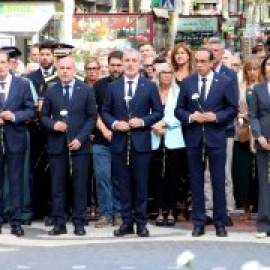 Barcelona homenatja les víctimes del 17-A en el setè aniversari de l'atemptat