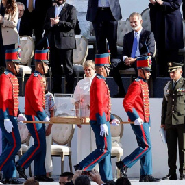 Felipe VI y Simón Bolívar