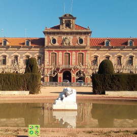 2018 - Façana del Palau del Parlament, al Parc de la Ciutadella de Barcelona.