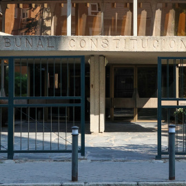 Fachada de la Sede del Tribunal Constitucional, a 23 de septiembre de 2024, en Madrid.