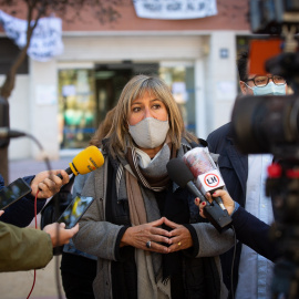 La alcaldesa de L'Hospitalet de Llobregat y presidenta del PSC, Núria Marín Martínez