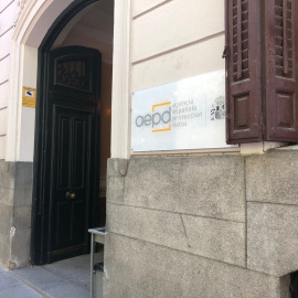 Fachada de la Agencia ESpañola de Protección de Datos en Madrid. P. R.