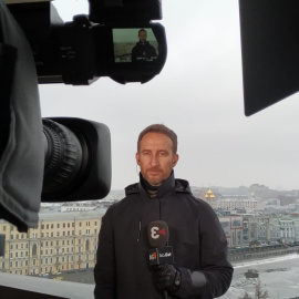 2022 - Manel Alías, periodista de TV3, informant des de Rússia.