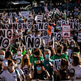 18/09/2021 Manifestación por la abolición de la tauromaquia en Madrid