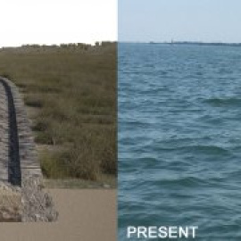 La calzada romana que oculta la laguna de Venecia