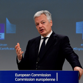 El comisionado de Justicia de la UE, Didier Reynders.