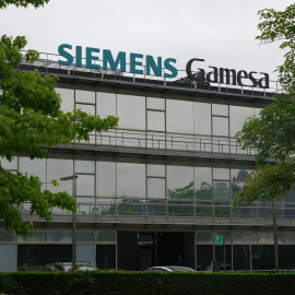 Fachada de la sede de Siemens Gamesa, en Zamudio (Vizcaya). E.P./H.Bilbao