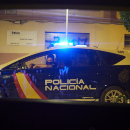 Imagen de un vehículo de la Policía nacional.