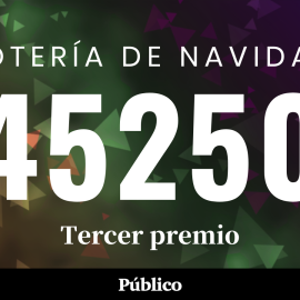 Tercer premio de la Lotería de Navidad 2022.