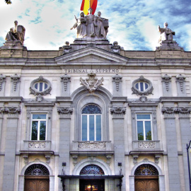 Fachada de la sede del Tribunal Supremo. WIKIPEDIA