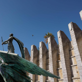 SANTA CRUZ DE TENERIFE.- Imagen de archivo del 'monumento a La Victoria' en Santa Cruz de Tenerife, también conocido como 'monumento a Franco'.