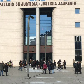 Vista de la sede de la Audiencia Nacional de Navarra. EP