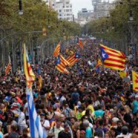 Barcelona es converteix en un clam massiu contra les condemnes del Suprem