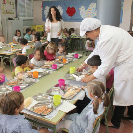 Imagen de un comedor escolar.