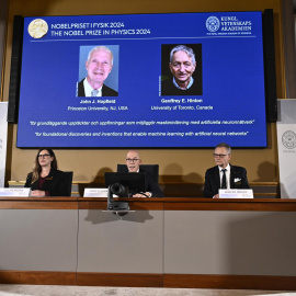 La Real Academia de las Ciencias Sueca anuncia el Nobel de Física de 2024 para John J. Hopfield y Geoffrey E. Hinton.