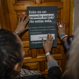 Imagen de la presentación de la iniciativa de Más Madrid en El Rincón de Aroa (Coslada)