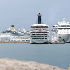 Creuers atracats al Port de Tarragona