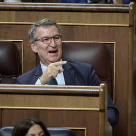 10/7/24 Feijóo, en un debate en el Congreso la semana pasada