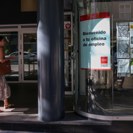 Una oficina de empleo (SEPE), a 2 de julio de 2024, en Madrid (España).