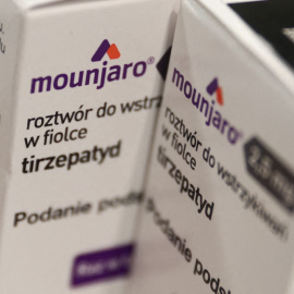 El medicamento Mounjaro, en una farmacia en Polonia.