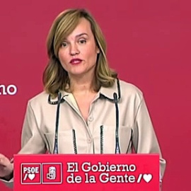 Pilar Alegría (PSOE), sobre las declaraciones de Feijóo: "Si pasara lo que ha pasado en Brasil, se aplicaría el delito de rebelión"