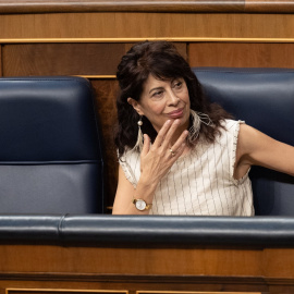 Foto de archivo de la ministra de Igualdad, Ana Redondo,  en el Congreso de los Diputados, Madrid.