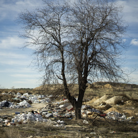 Imagen de los alrededores del vertedero de Valdemingómez.