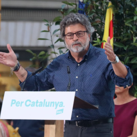 07/2023 - Antoni Castellà, en un acte de campanya de Junts.