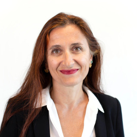 Françoise Vanni, directora de relaciones externas del Fondo Mundial.