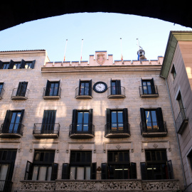 Façana de l'Ajuntament de Girona