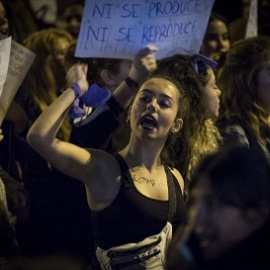 Manifestación feminista del 8M en España