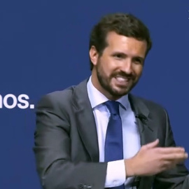 Casado pone de ejemplo a un Sarkozy corrupto