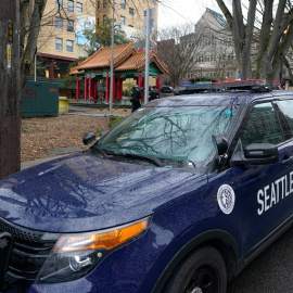 Un coche de la Policía de Seattle en una imagen de archivo.