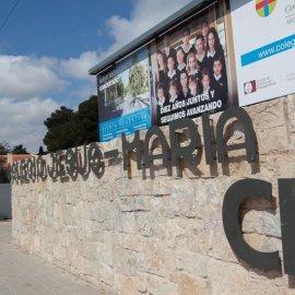 Fachada del colegio concertado Jesús María.