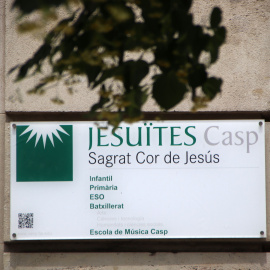 Placa dels Jesuïtes del carrer Casp