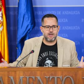 El portavoz del Grupo Mixto-AdelanteAndalucía, José Ignacio García.