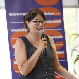 Laia Bonastra, presidenta de la Federació de Cooperatives de Treball de Catalunya.