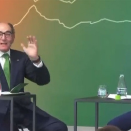 El presidente de Iberdrola durante su alocución en Sagunto (València).