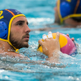 El jugador de Waterpolo Víctor Gutiérrez.