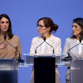 Mónica García, Rita Maestre, Manuela Bergerot