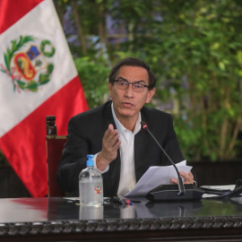 12/08/2020. Imagen de archivo del expresidente de Perú Martín Vizcarra. - Europa Press