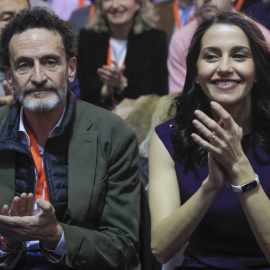 Inés Arrimadas y Edmundo Bal, en la VI Asamblea del partido.