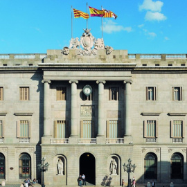 Fachada del Ajuntament de Barcelona en una imagen de archivo.