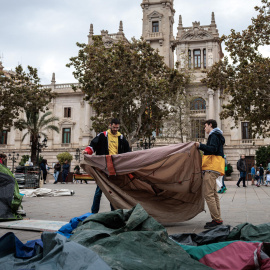 acampada valència