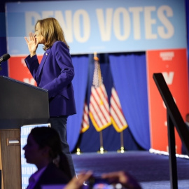 La campaña de Harris llega a Reno, Nevada