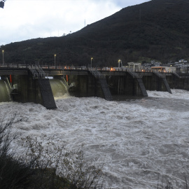 18/1/23 Embalse de San Martín de Valdeorras, el pasado 16 de enero.