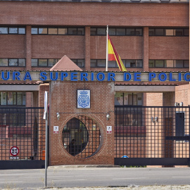 Fachada de la Jefatura Superior de Policía de Madrid, a 7 de julio de 2024, en Madrid.