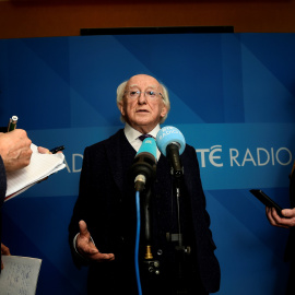 El candidato a la presidencia en Irlanda Michael D. Higgins - REUTERS/Clodagh Kilcoyne