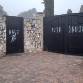 Ataque vandálico en el cementerio judío de Madrid.