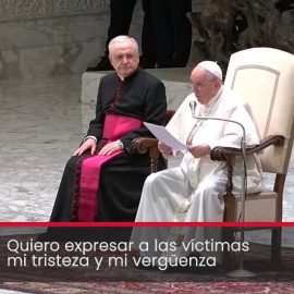 El papa Francisco expresa su "vergüenza" por la "larga incapacidad de la Iglesia" para gestionar los casos de pederastia